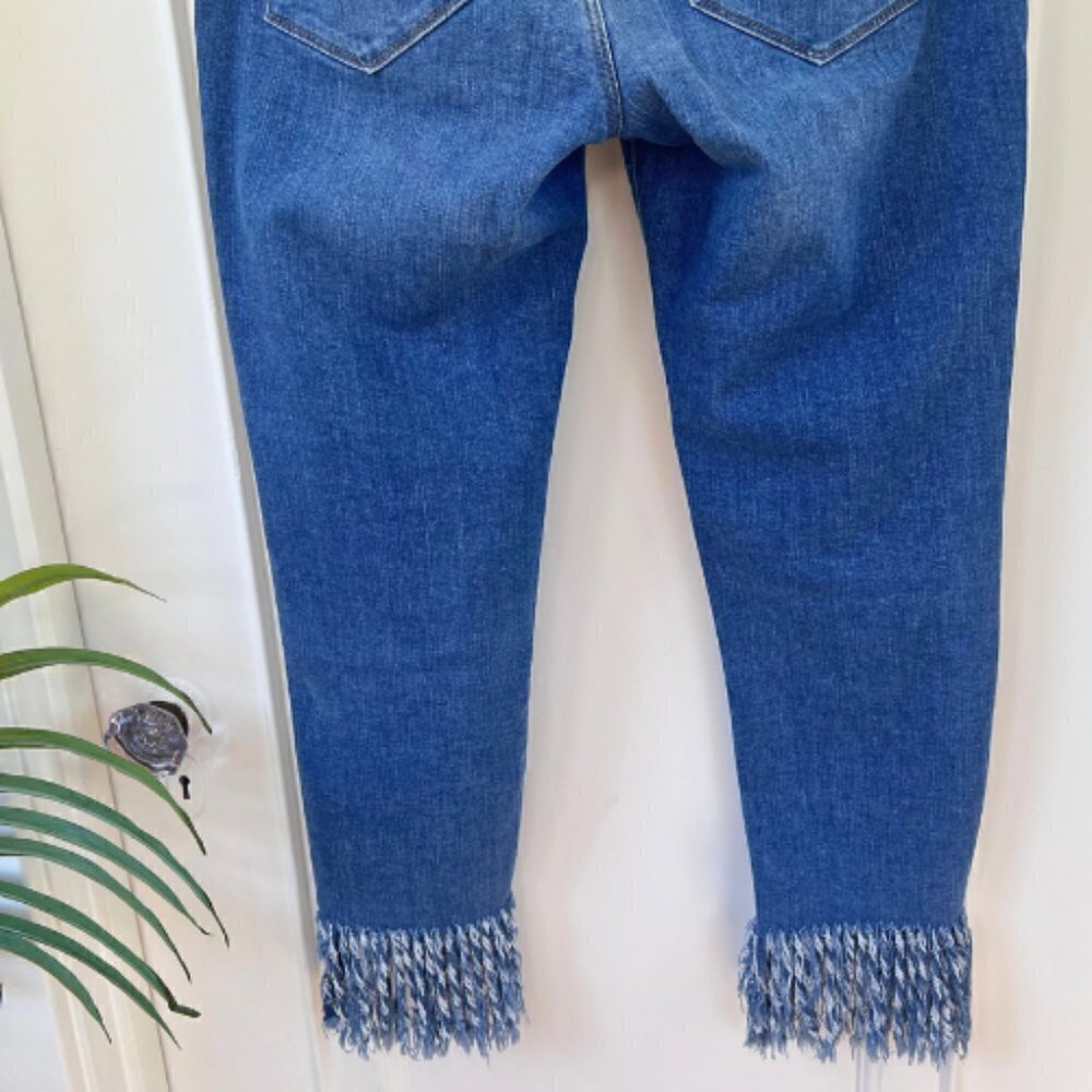 MAVI Kerry Straight Leg Fringe Hem Jeans Size 28 - Picture 9 of 14